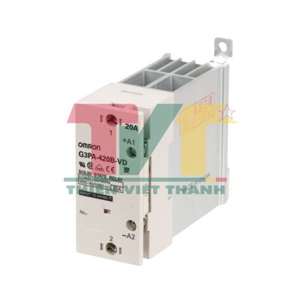 Rơ le bán dẫn Omron G3PA-420B-VD-2 DC12-24