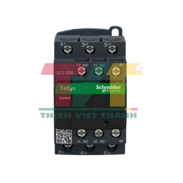 Contactor Schneider LC1D09B7 9A 1NO+1NC 4kW 24VAC