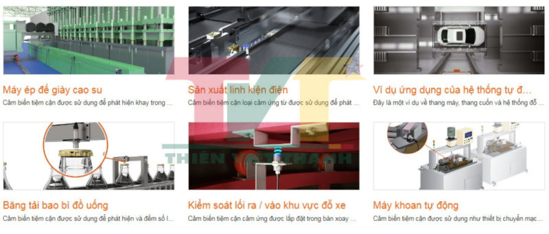 Một Số Ứng Dụng Của Cảm Biến Tiệm Cận