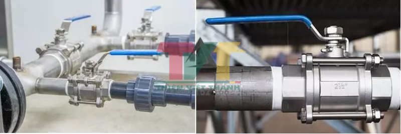 Ứng Dụng Van Bi Inox